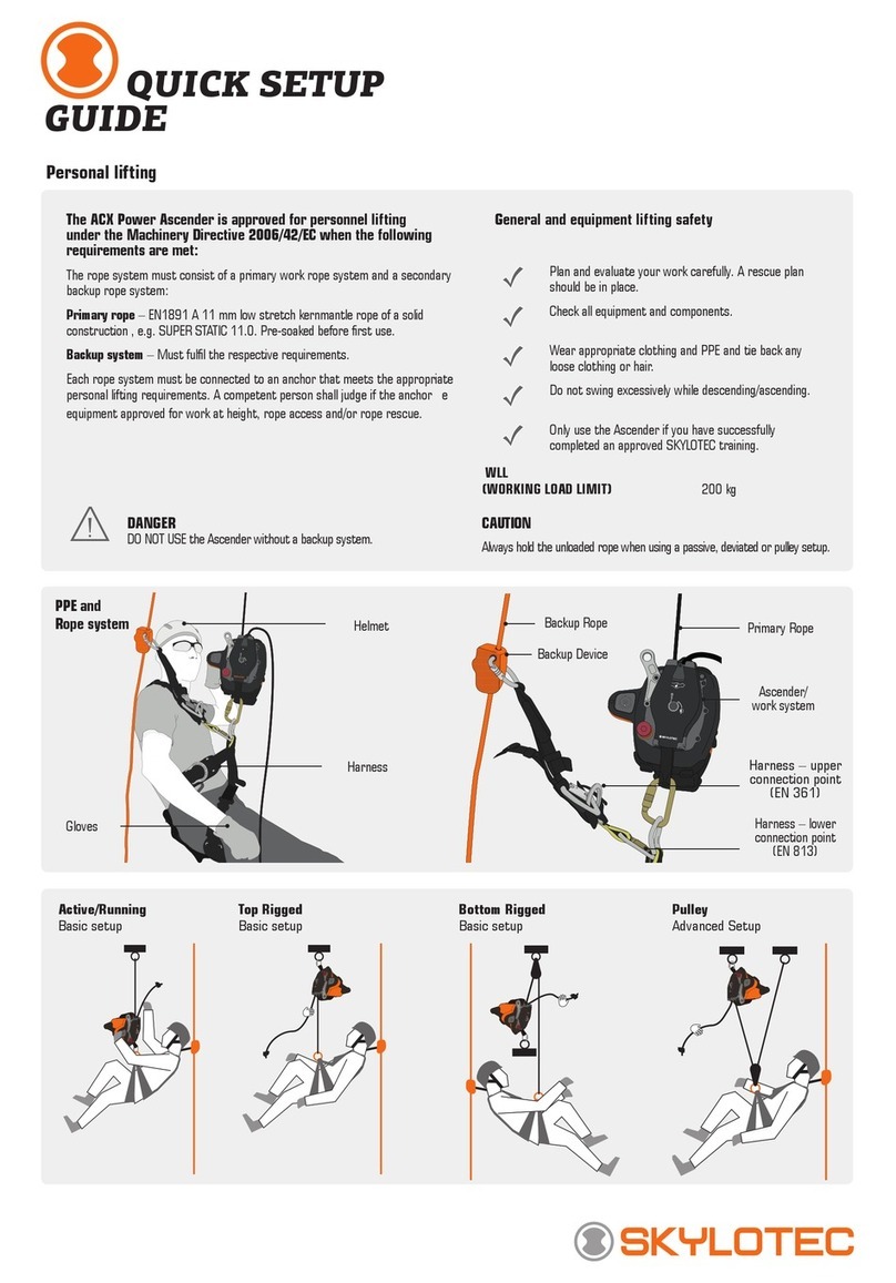 SKYLOTEC ACX User manual