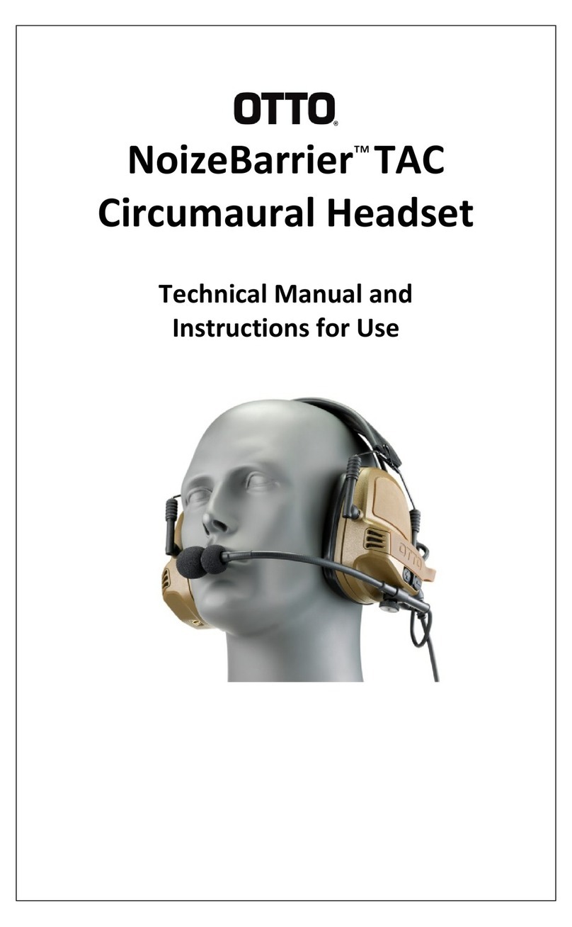 Otto NoizeBarrier TAC User manual Otto NoizeBarrier TAC User manual