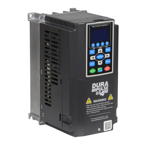 AutomationDirect GS4-21P0 Setup & quick start guide