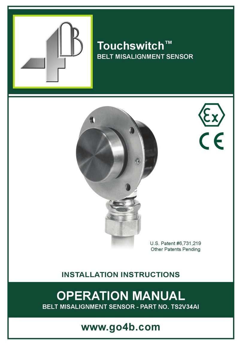 4B Touchswitch User manual