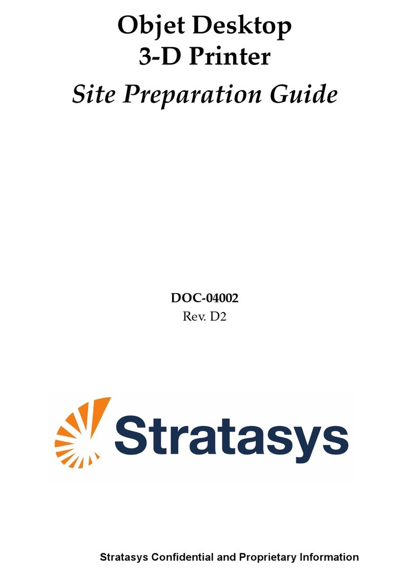 Stratasys Objet24 V2 Operating instructions