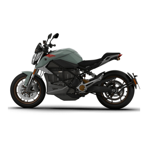 Zero Motorcycles SR/F owner's manual