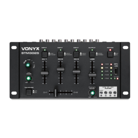 Vonyx STM3025 instruction manual