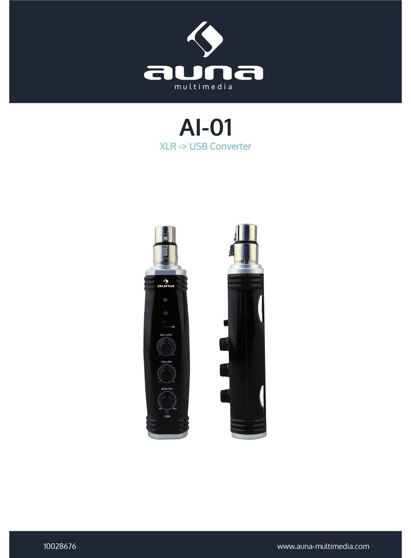 auna multimedia AI-01 manual