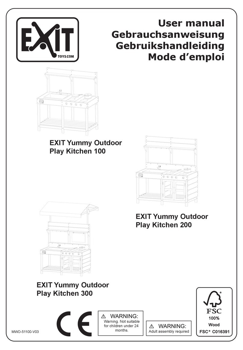 EXIT Toys Yummy Outdoor Play Kitchen 100 user manual EXIT Toys Yummy Outdoor Play Kitchen 100 user manual