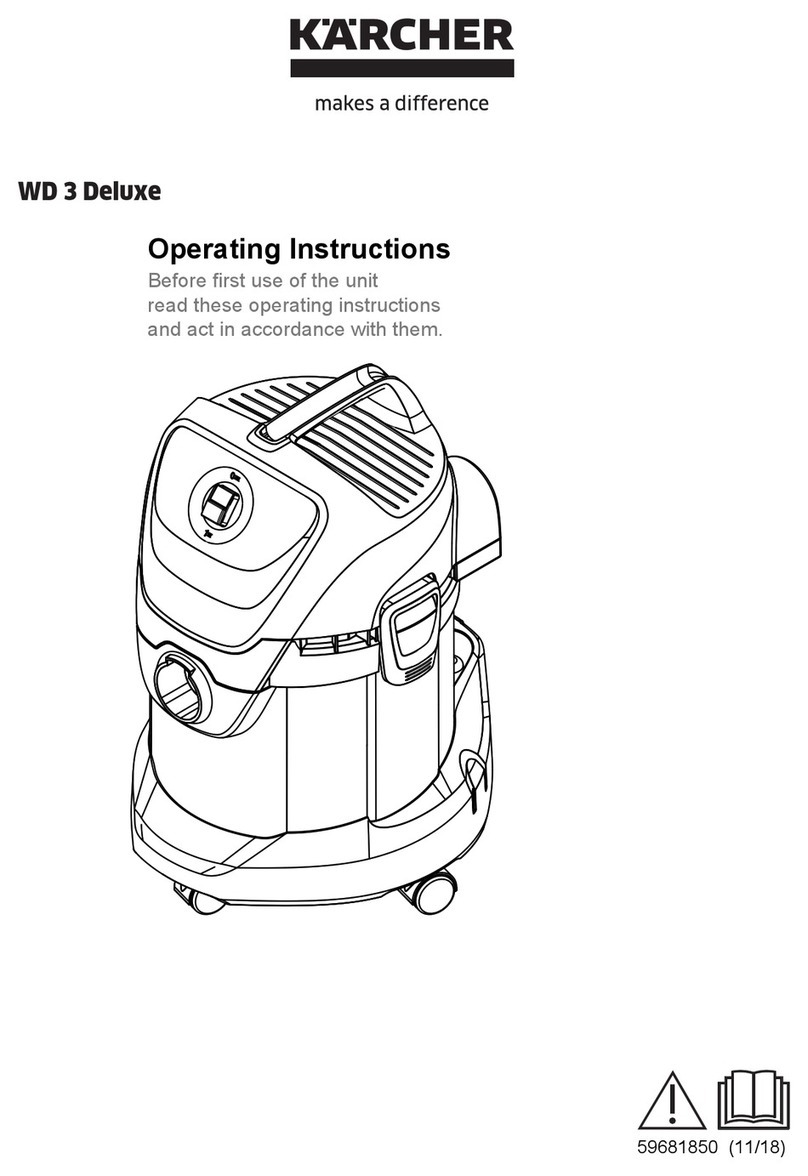 Kärcher WD 3 Deluxe operating instructions