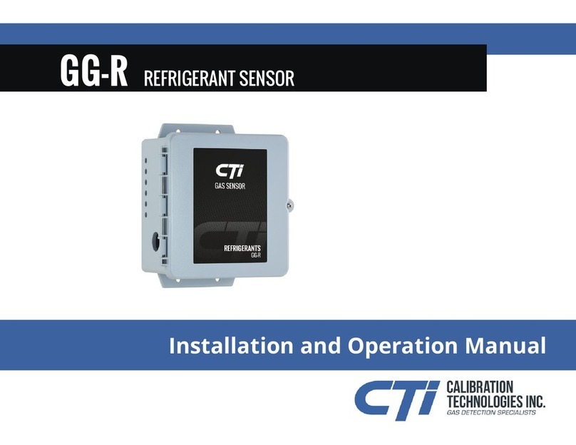 CTI GG-R User manual