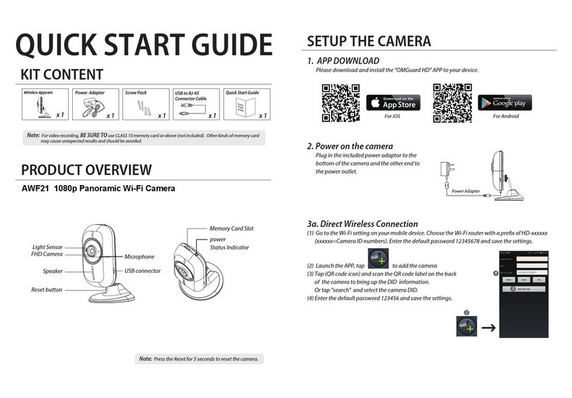 ALC AWF21 quick start guide