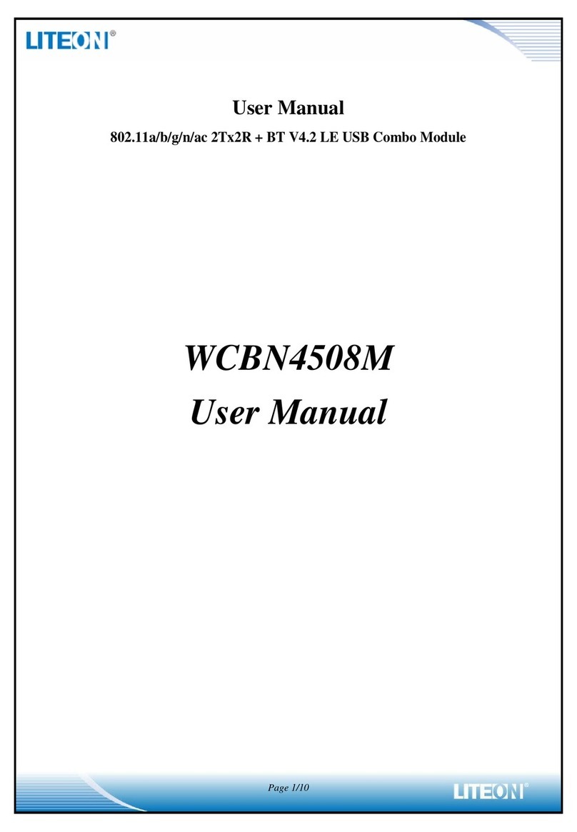 LiteOn WCBN4508M User manual