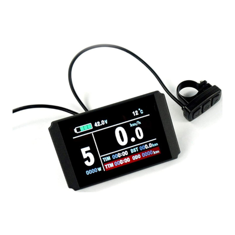 eBike KT-LCD8H User manual
