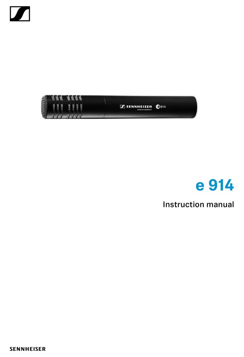 Sennheiser Evolution E914 instruction manual