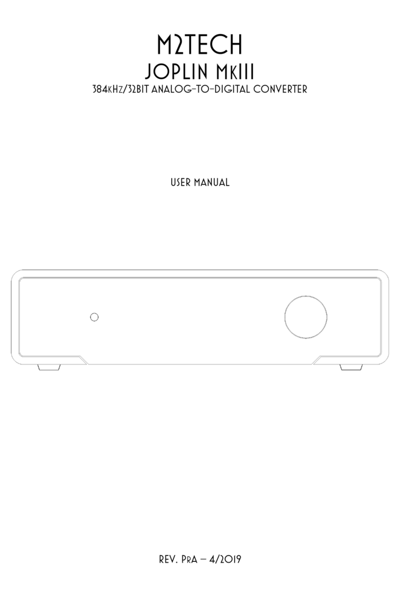 M2TECH JOPLIN MKIII User manual