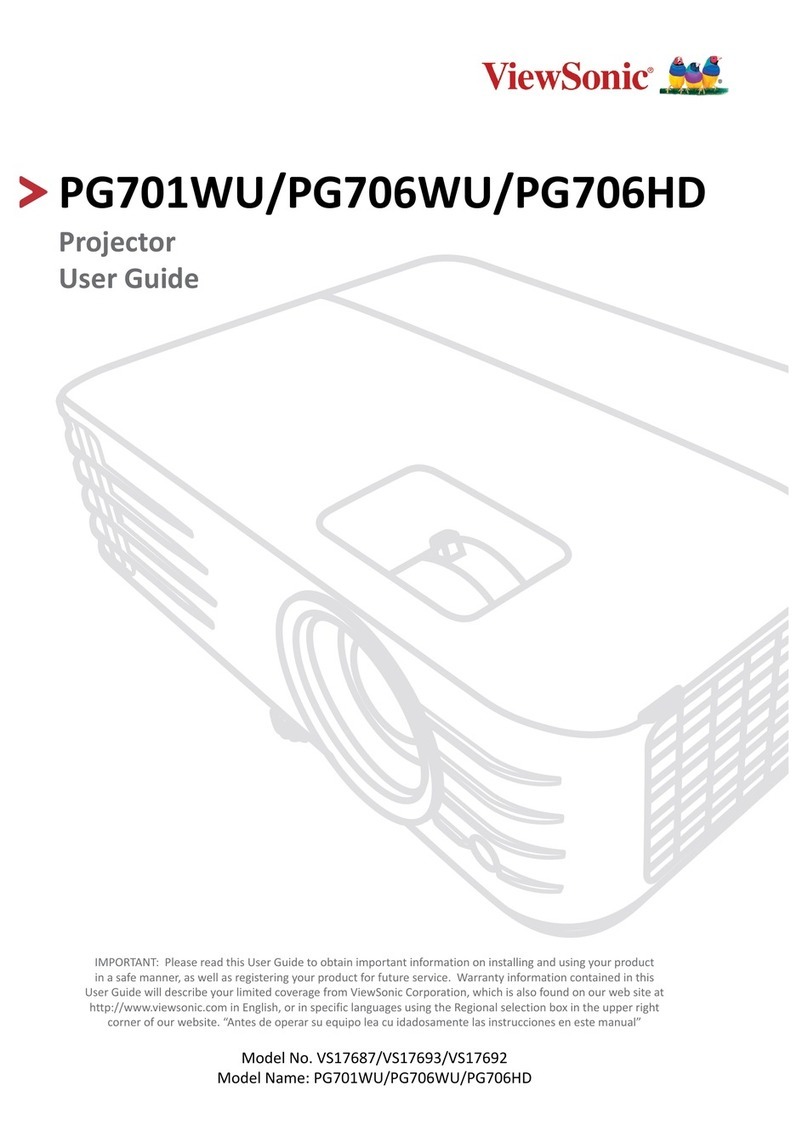 ViewSonic PG701WU user guide