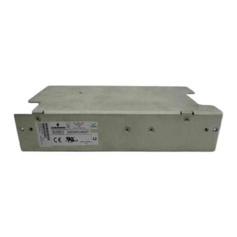 Emerson Sola HD GLQ250 Series Installation & operating instructions Emerson Sola HD GLQ250 Series Installation & operating instructions