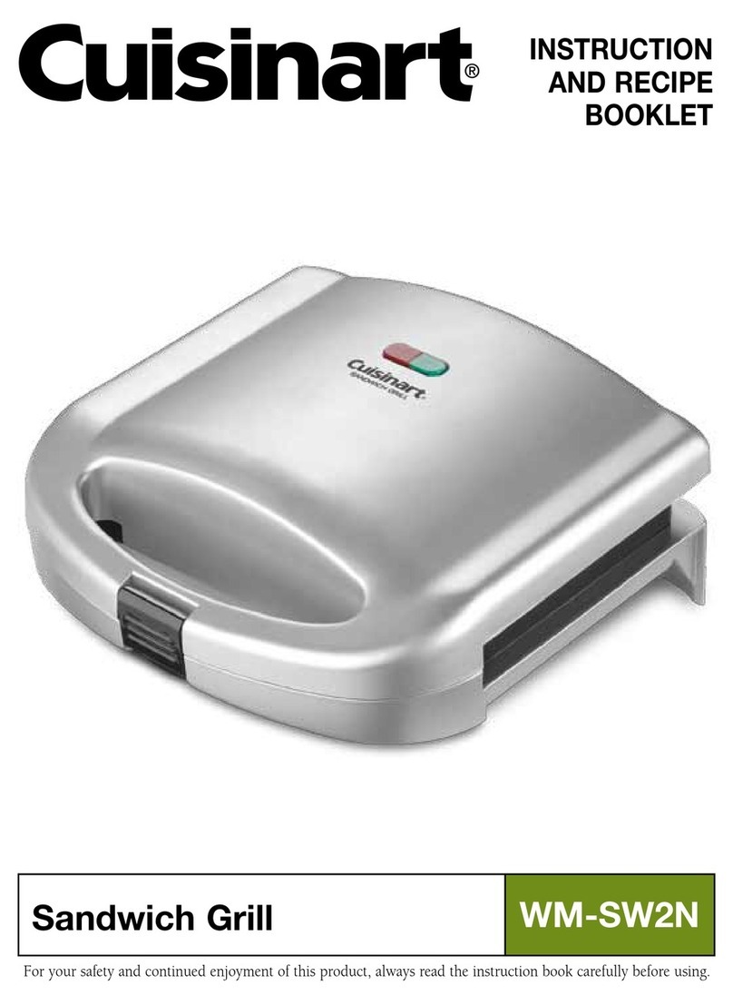 Cuisinart WM-SW2N Service manual