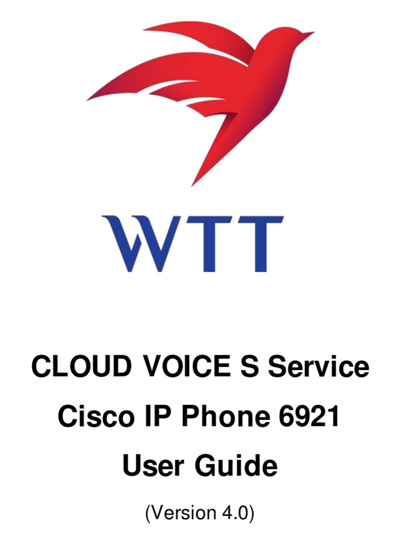 Cisco Unified 6921 User manual