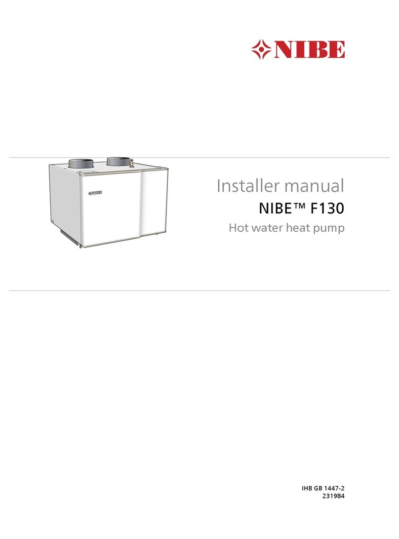 Nibe F130 Installer manual