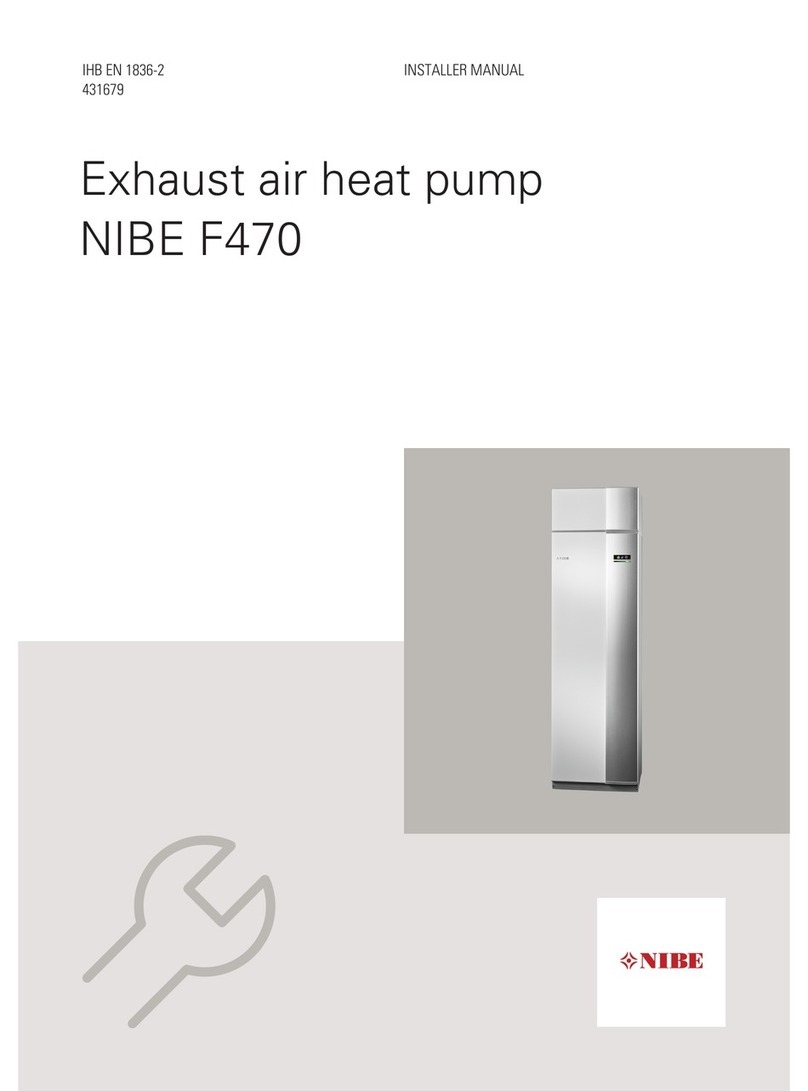 Nibe F470 User guide Nibe F470 User guide