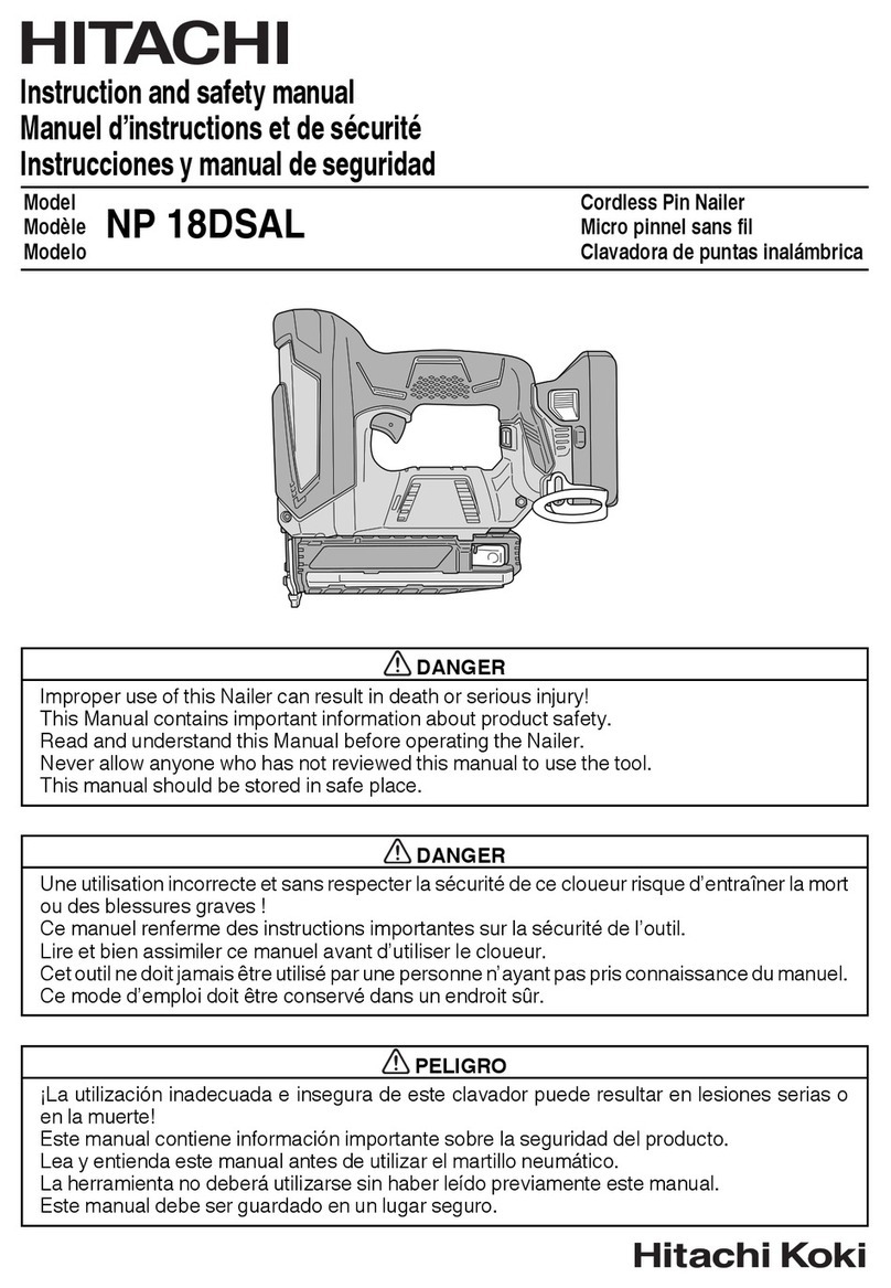 Hitachi NP 18DSAL Instruction Manual
