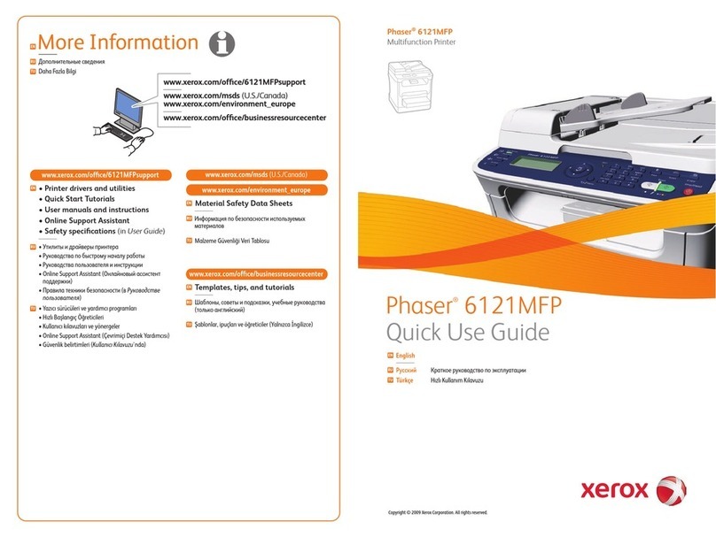 Xerox PHASER 6121MFP Operating manual