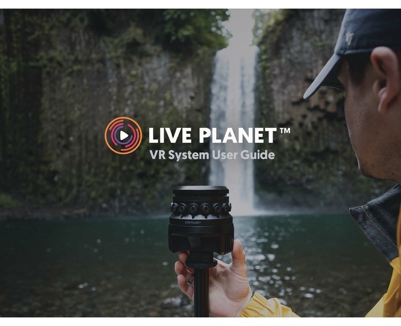 Live Planet VR System user guide