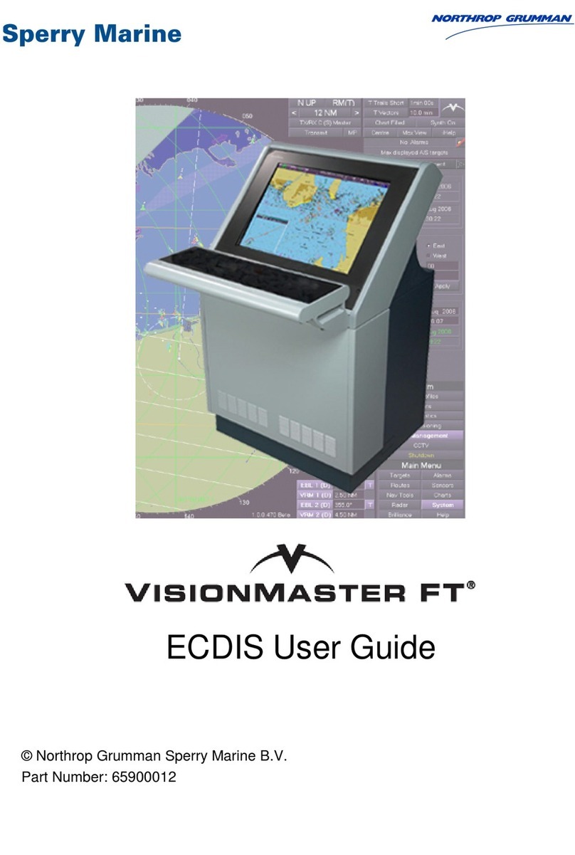 SperryMarine Visionmaster FT ECDIS User manual