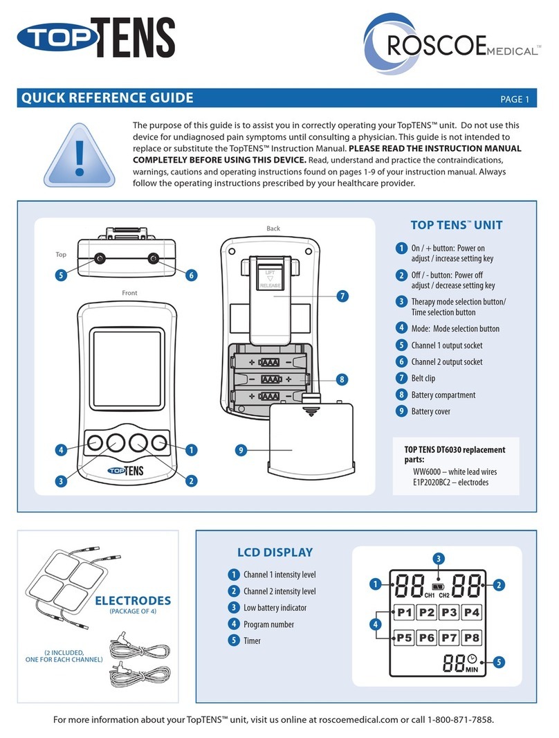 TopTens DT6030 Quick reference guide