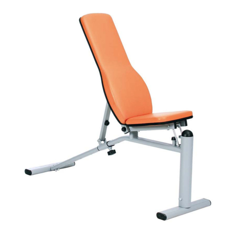 Energetics Power Bench 380 Assembly instruction Energetics Power Bench 380 Assembly instruction