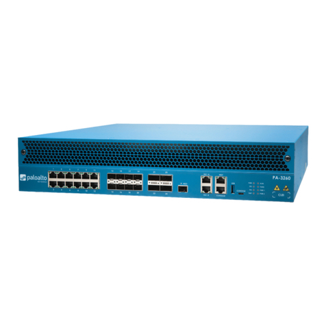 PaloAlto Networks PA-3200 Series User manual