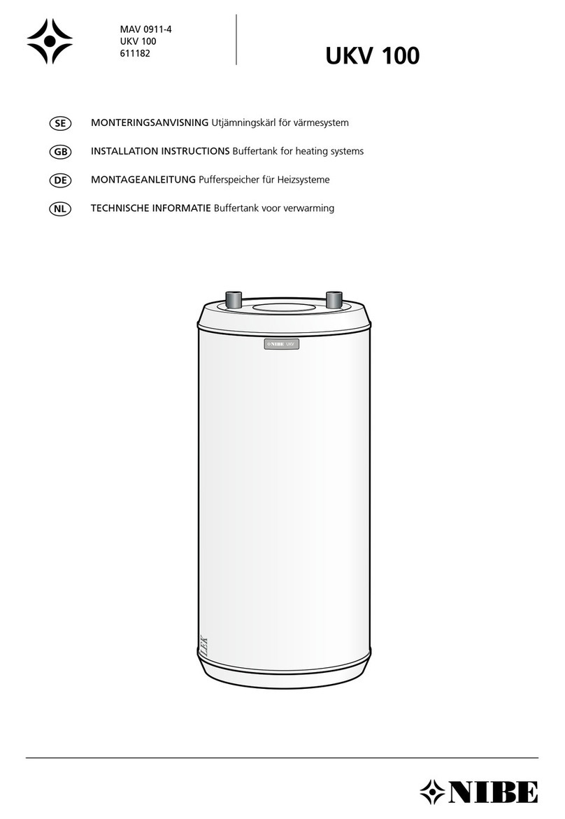 Nibe UKV 100 installation instructions