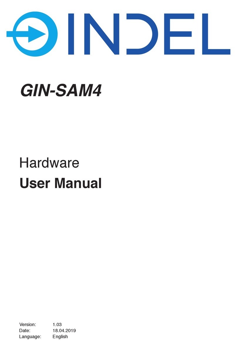 Indel GIN-SAM4 user manual
