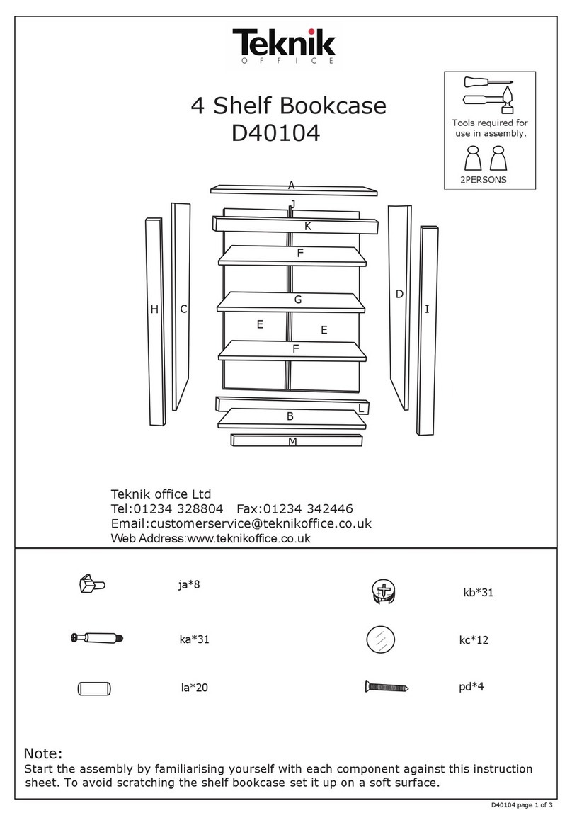 Teknik D40104 manual