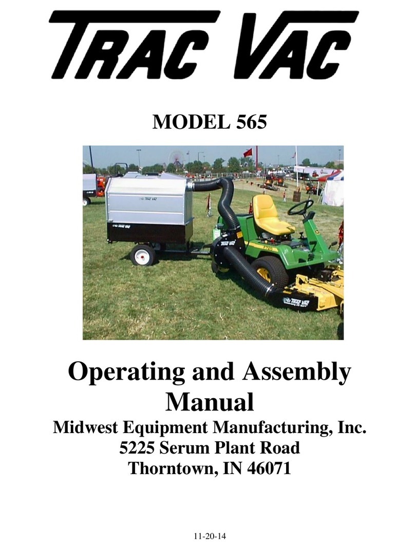 Trac Vac 565 Product guide