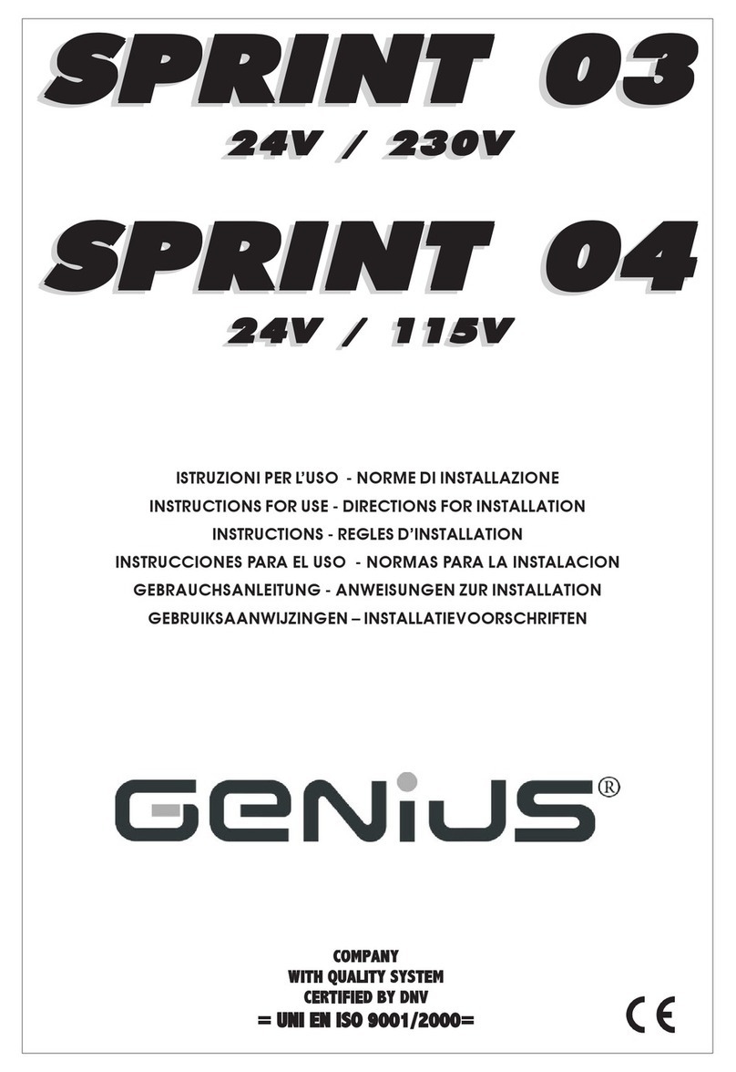 Genius SPRINT 03 User manual