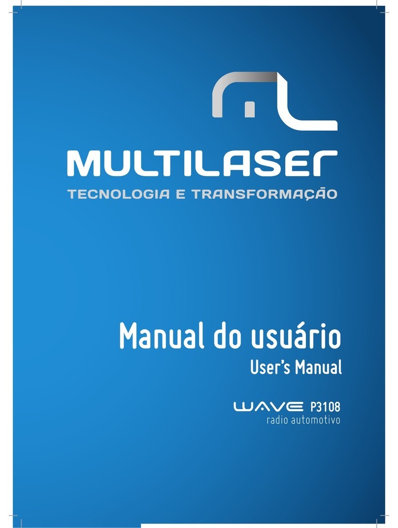 Multilaser WAVE P3108 User manual