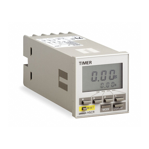 Omron H5CR series User manual