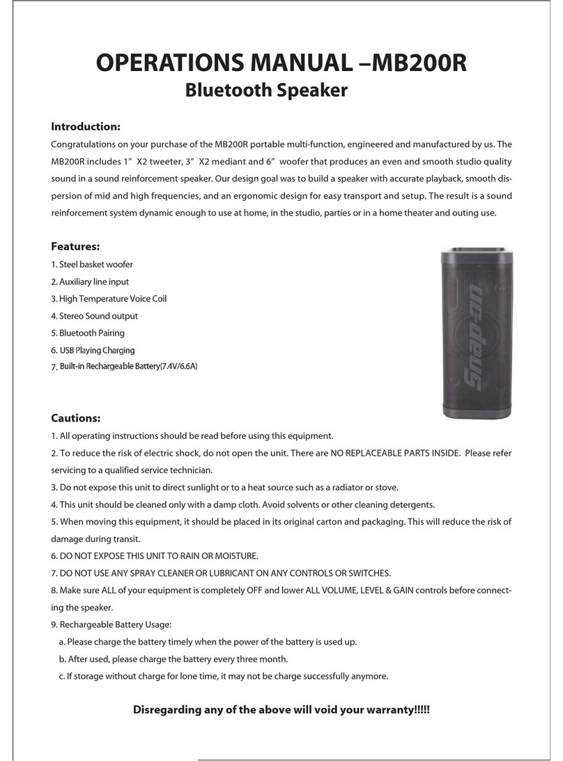 Snap-On MB200R Operation manual
