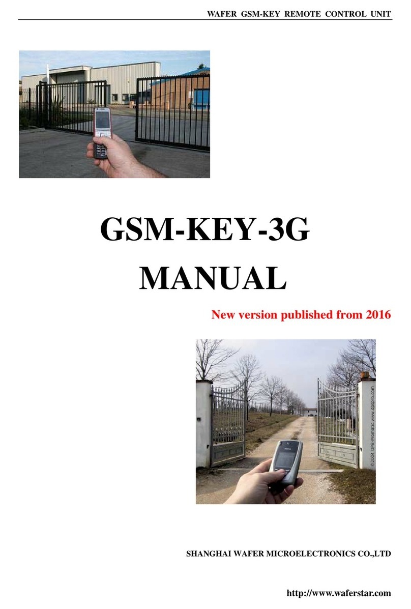 WAFER GSM-KEY-3G manual