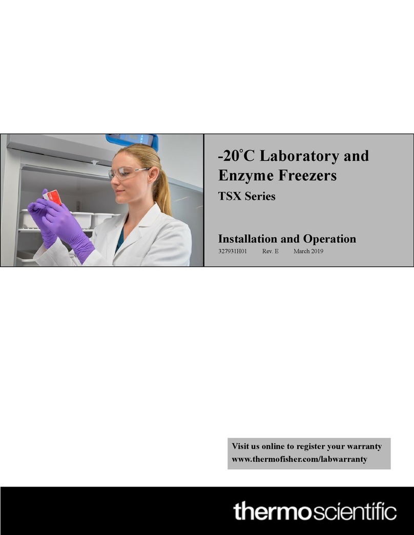 Thermo Scientific TSX Series Installation and operation