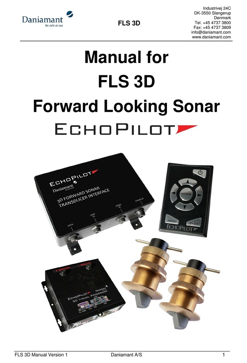 Daniamant Echopilot FLS 3D User manual