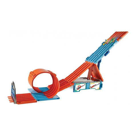 Mattel Hot Wheels Track Builder System Race Crate User manual