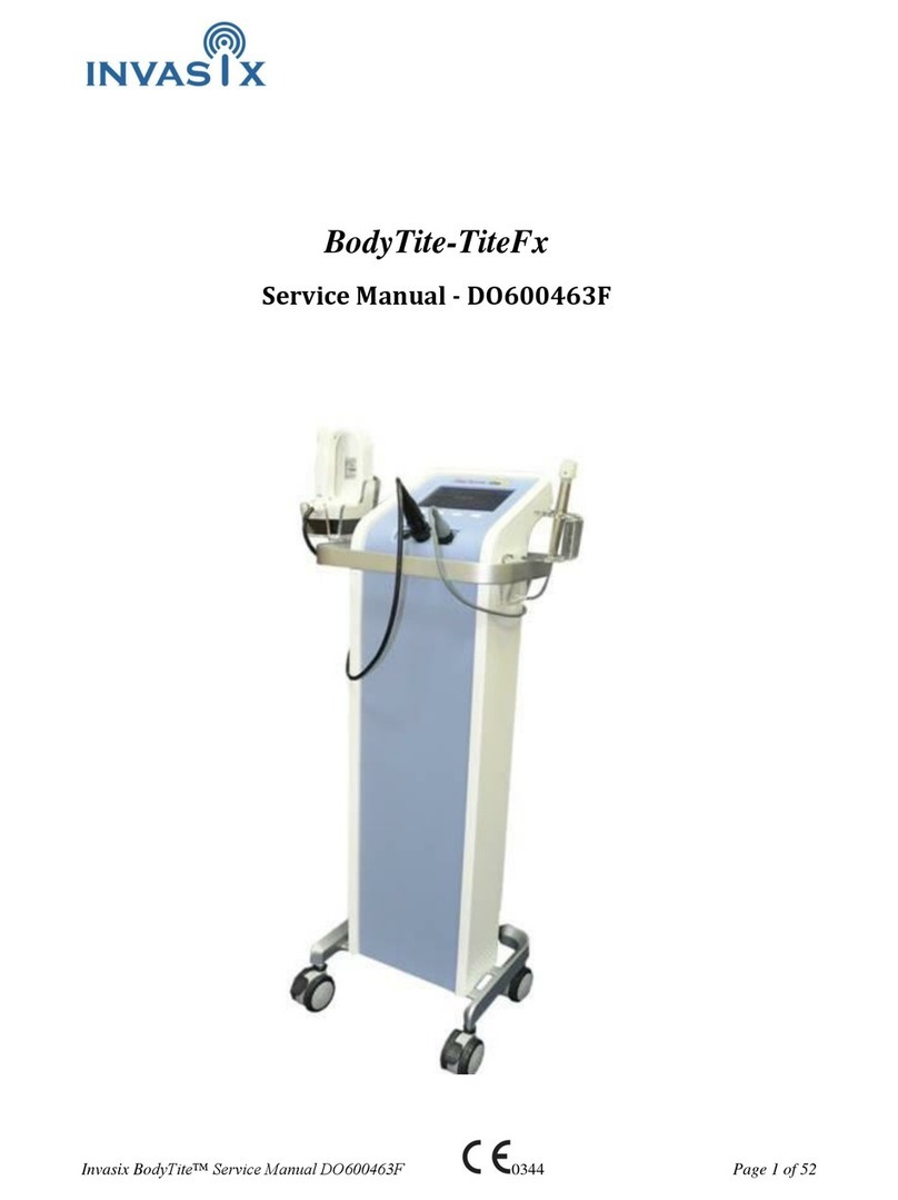 Invasix BodyTite User manual