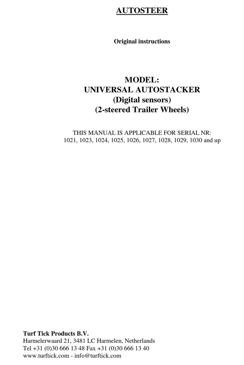 Turf Tick Products UNIVERSAL AUTOSTACKER Original instructions