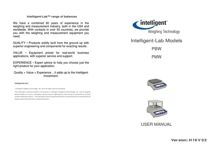 Intelligent Intelligent-Lab PBW User manual