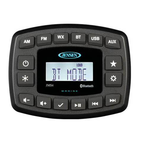 Jensen JMS4 User manual