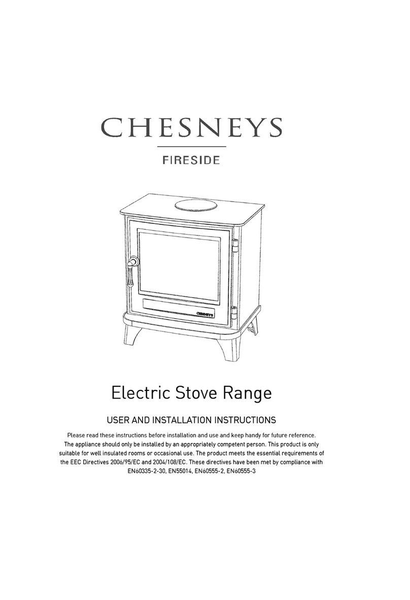 Chesney's FIRESIDE User and installation instructions
