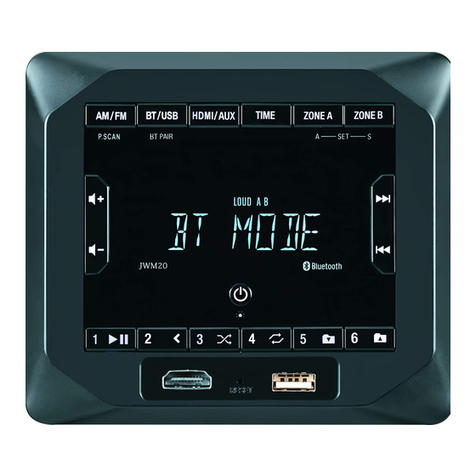 Jensen JWM20 Installation instructions