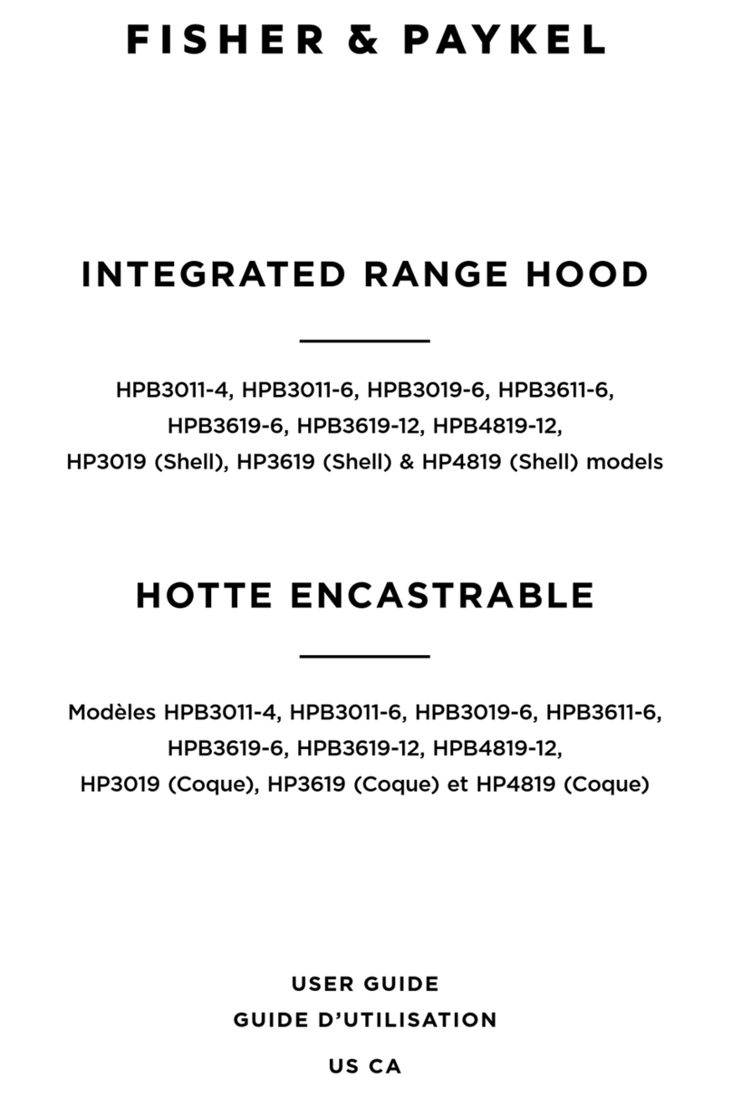 Fisher & Paykel HPB3019-6 User manual
