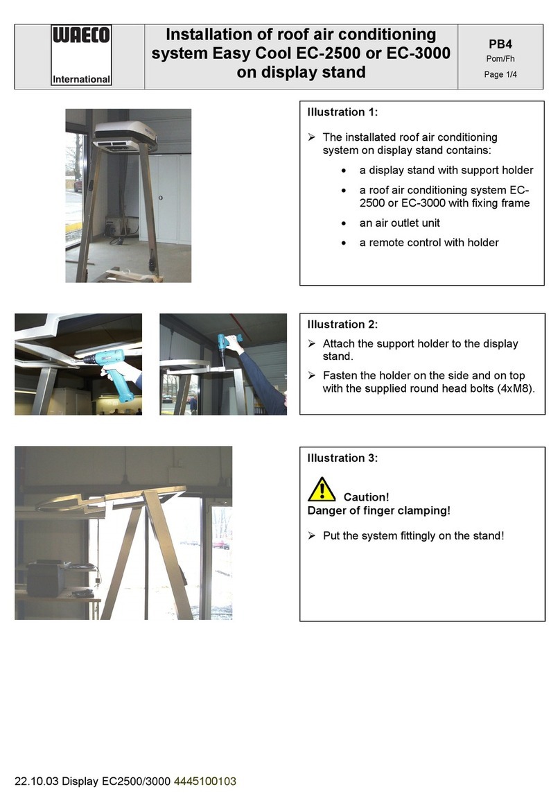 Waeco Easy Cool EC-2500 User manual