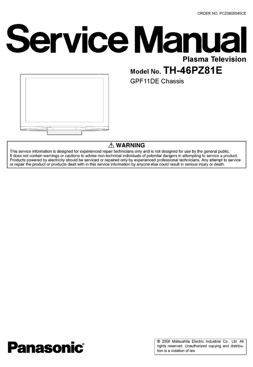 Panasonic Viera TH-46PZ81E User manual